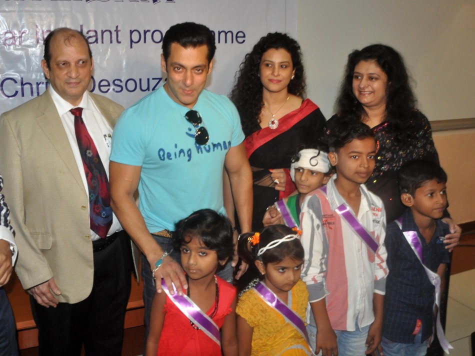 Salman Khan at Holy Family Hospital Charity event Salman Khan