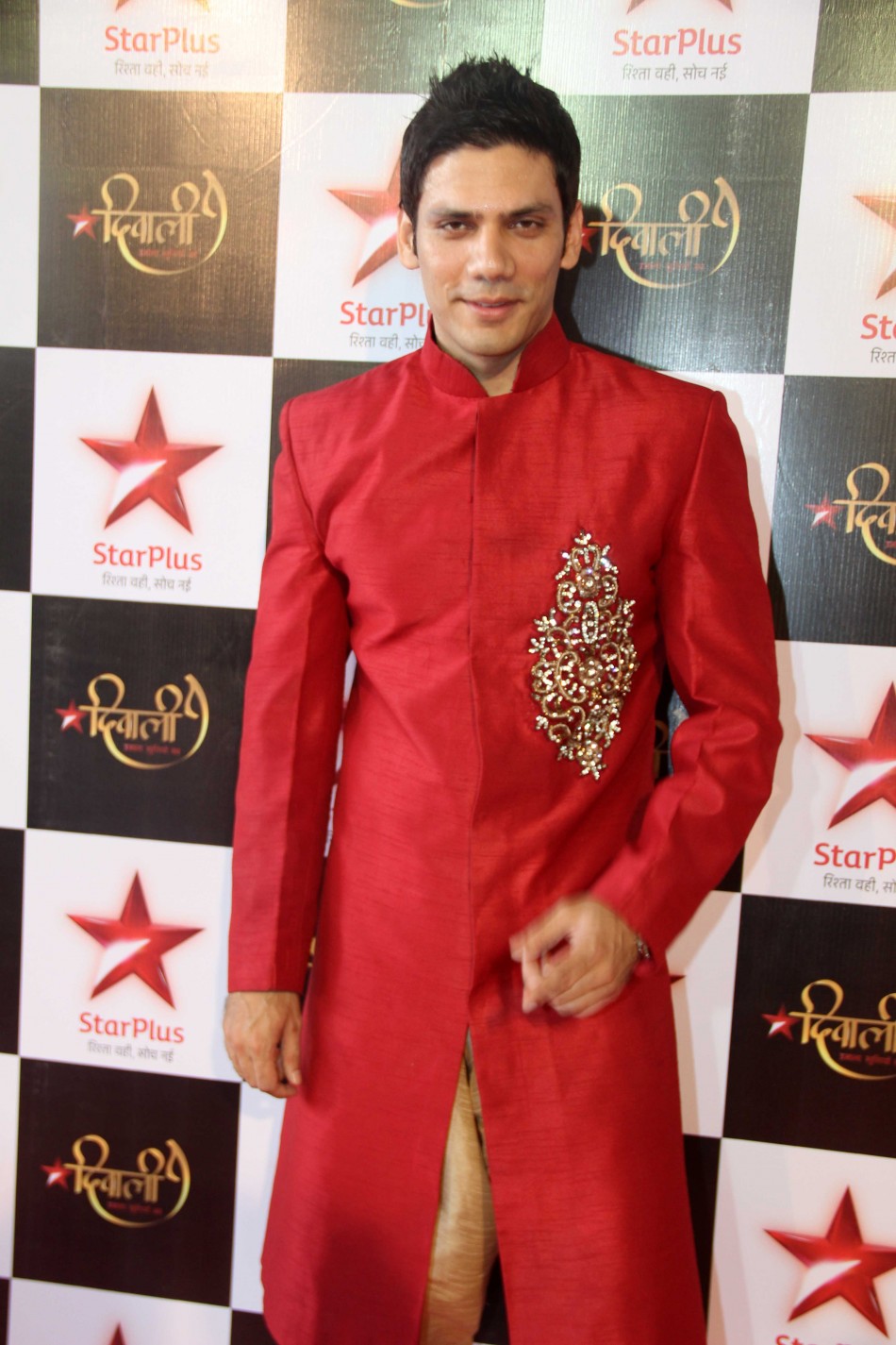 Vipul Gupta at Star Plus Diwali TV Show Vipul Gupta