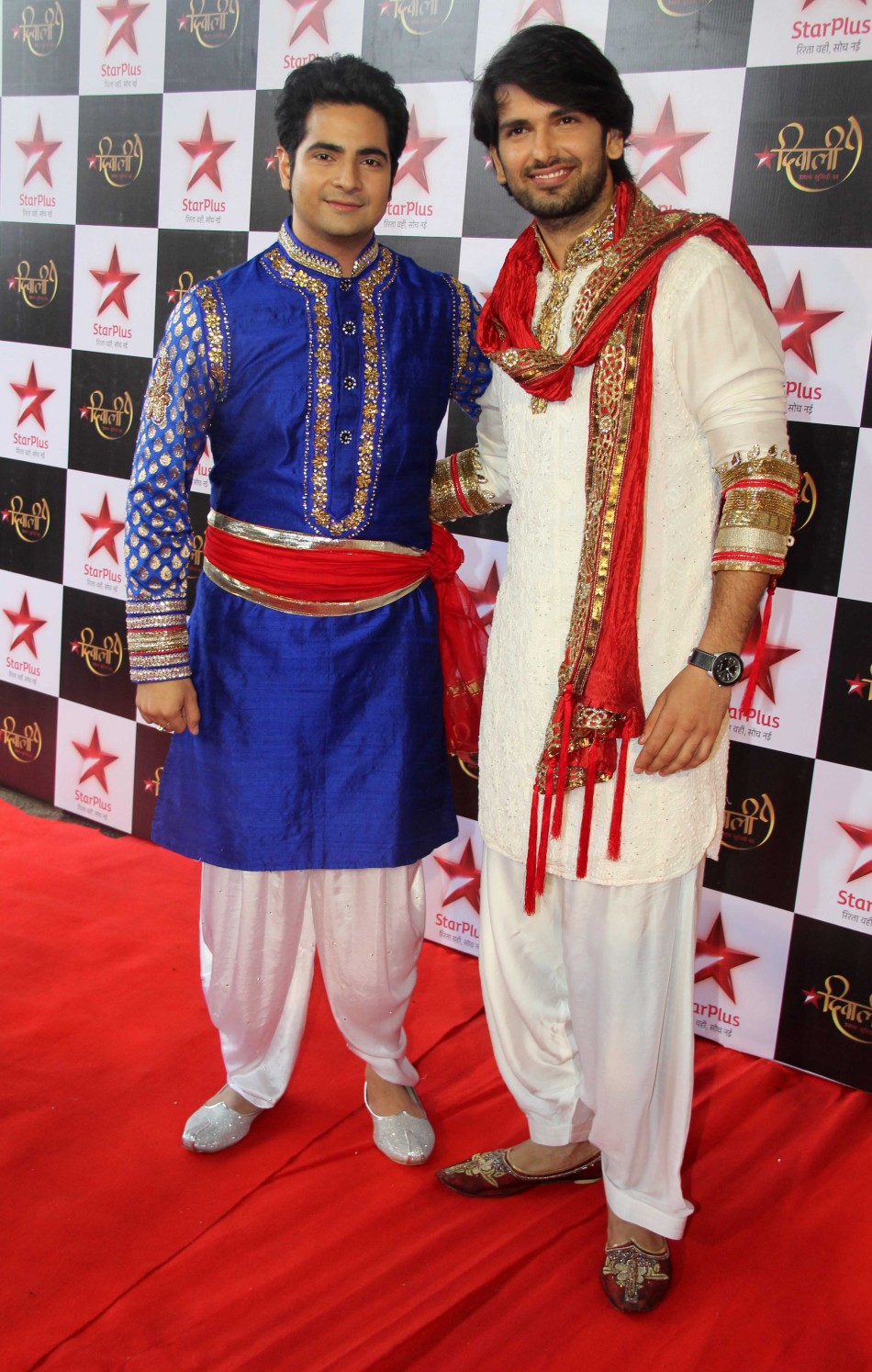 Karan Mehra Rahul Sharma at Star Plus Diwali TV Show Karan Mehra, Rahul Sharma