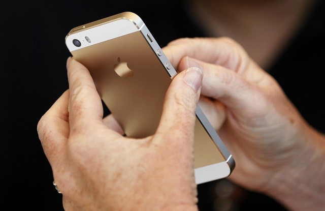Apple iPhone 5S at Apple Inc's Media Event in Cupertino, 2013