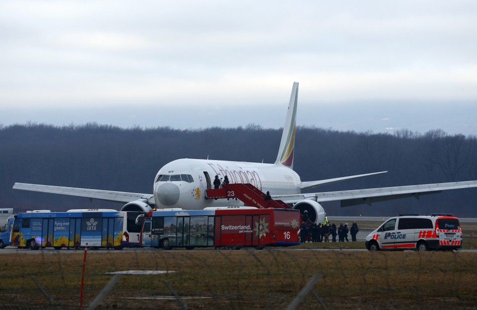 Ethiopian Airlines Flight Hijacked, Flown to Geneva; Hijacker Arrested