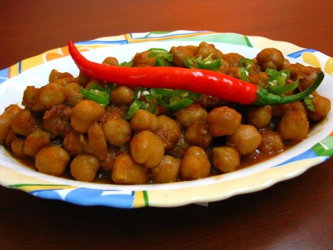 Chana masala.