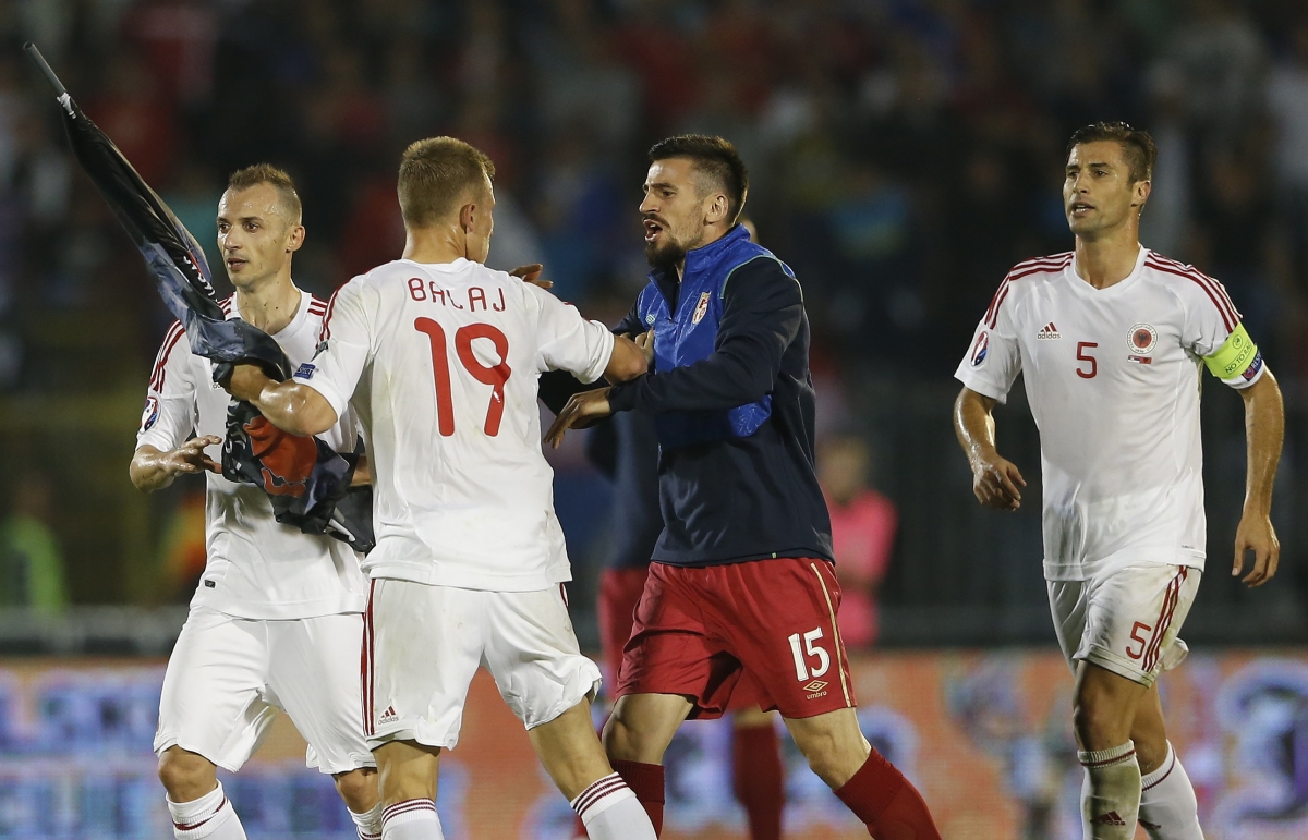 Serbia's Euro 2016 Qualifying Match Against Albania Abandoned Due to
