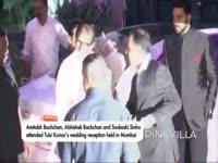 amitabh-bachchan-abhishek-bachchan-and-sonkashi-sinha-attended-tulsi-kumarrsquos-wedding-reception-held-in-mumbai