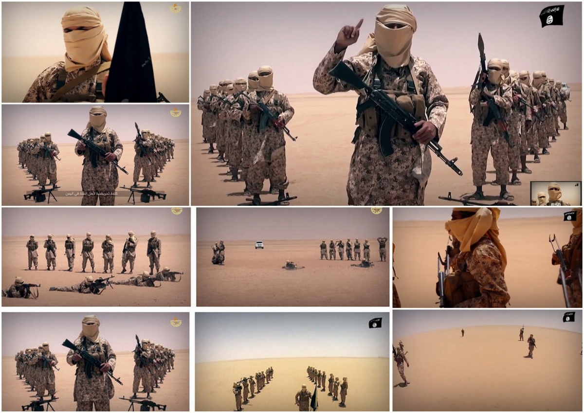 Isis militants have released a video announcing their presence in Yemen.