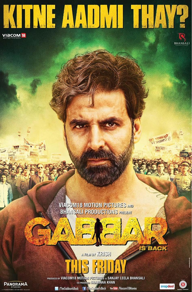 Gabbar Is Back full movies 720p