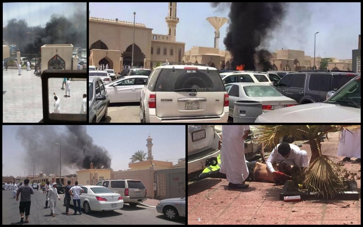 Dammam shia mosque was targeted by a suicide bomber on 29 May during Friday prayers.