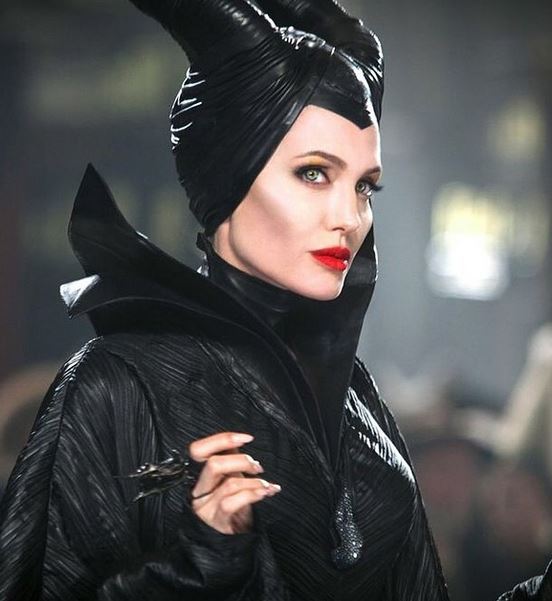 Angelina Jolie in a still from 'Maleficent'