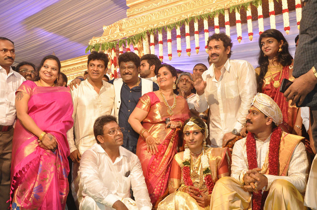 Shivaraj Kumar Daughter's Marriage: See Who All Attended Nirupama's