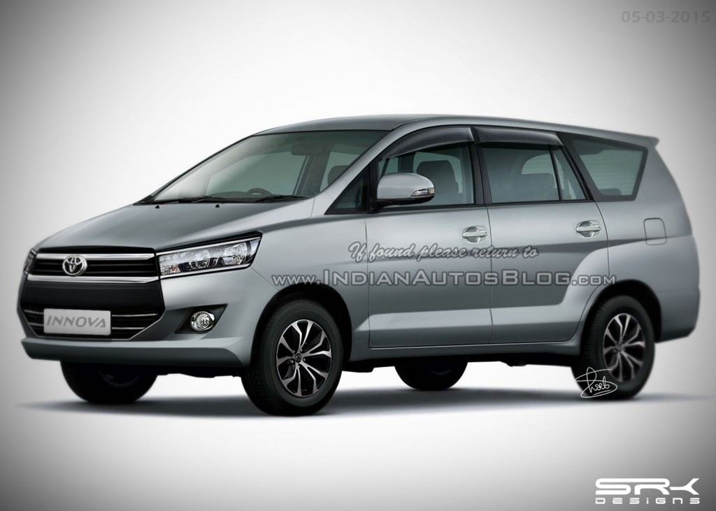 New Gen Toyota Innova to be Launched in India in Early 