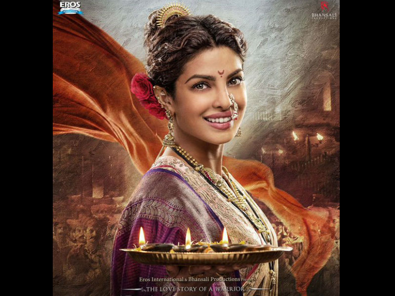 Priyanka Chopra's first look as Kashibai in 'Bajirao Mastani' revealed