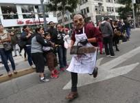 Zombie Walk procession