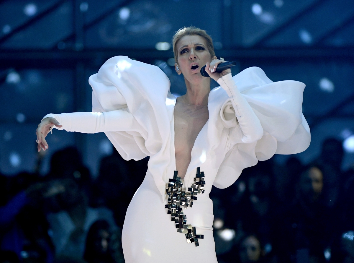 Celine Dion leaves nothing to the imagination for Vogue magazine