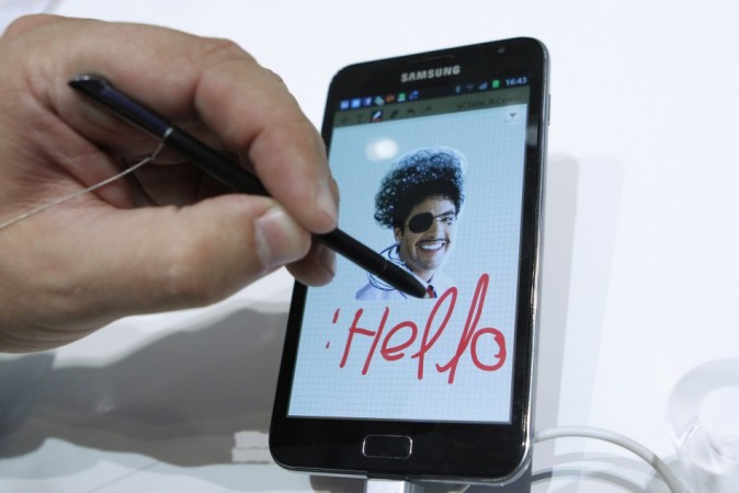 Samsung Note (Credits: Reuters)