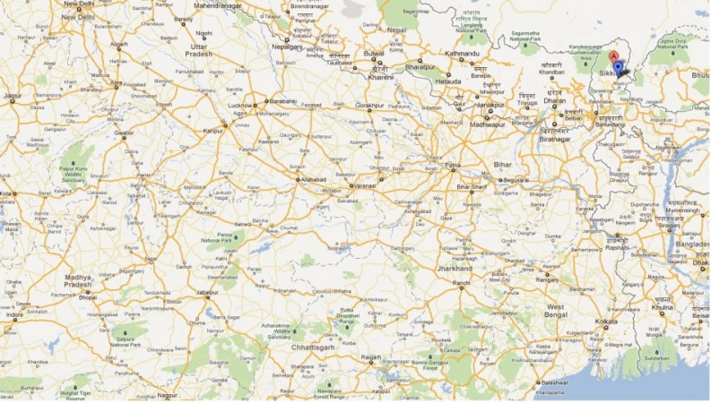 North and Eastern parts of India affected by the Sikkim earthquake. Sikkim Earthquake