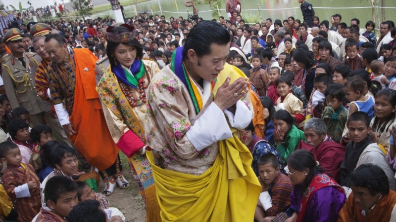 King Jigme Khesar Namgyel Wangchuck and Queen Jetsun Pema