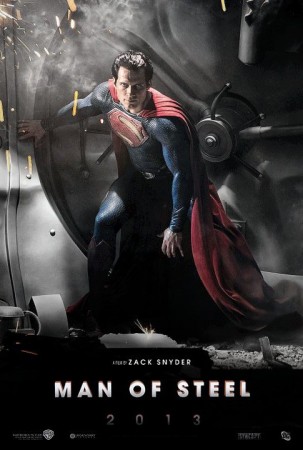 Henry Cavill dons the iconic cape in the Superman reboot, Man of Steel 2013