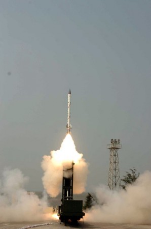 Interceptor Missile Test-Fire