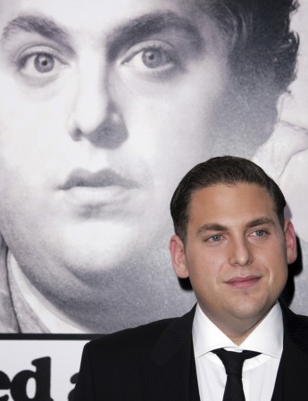 Jonah Hill arrives at the premiere of "The Sitter" in New York