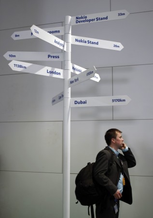 Nokia to provide directions on the basis of real time traffic updates.