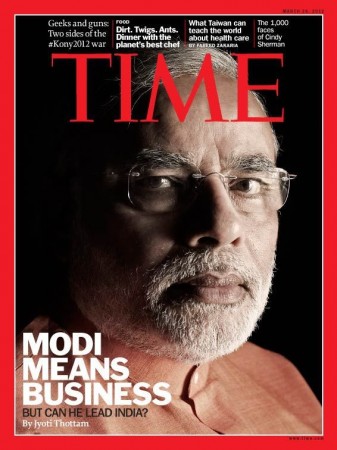 Gujarat Chief Minister Narendra Modi