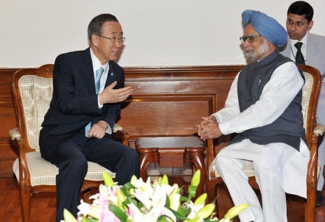 Manmohan Singh, Ban Ki-moon
