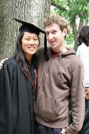 Mark Zuckerberg and Priscilla Chan (Facebook) Mark Zuckerberg and Priscilla Chan