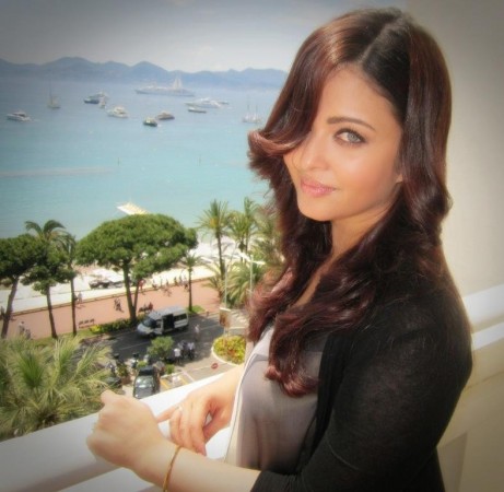 Aishwarya Rai Bachchan at Cannes (Twitter @raghuvendras) Aishwarya Rai Bachchan
