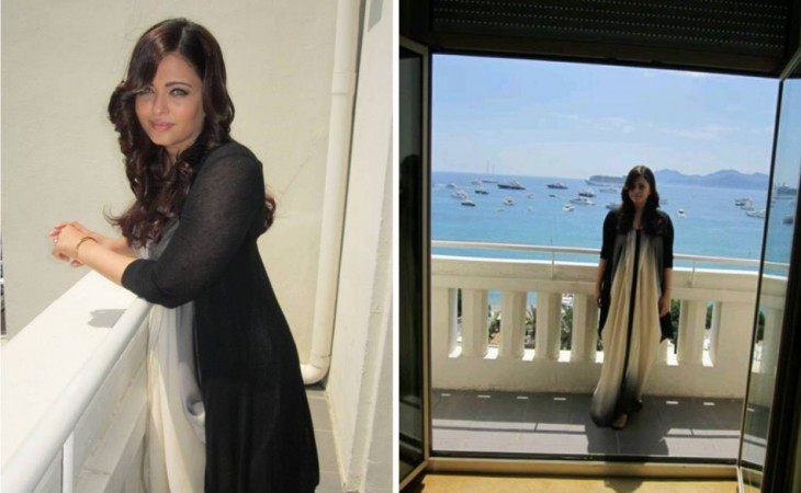 Aishwarya Rai Bachchan at Cannes (Facebook & Twitter) Aishwarya Rai Bachchan