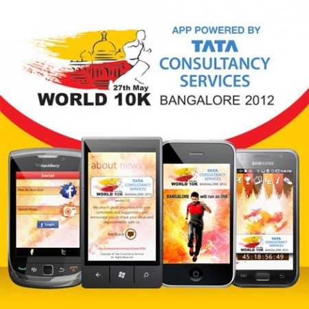 TCS World 10K Bangalore 2012 App TCS World 10K Bangalore 2012 App