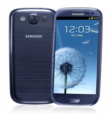 Samsung Galaxy S3. Image Credit: Samsung