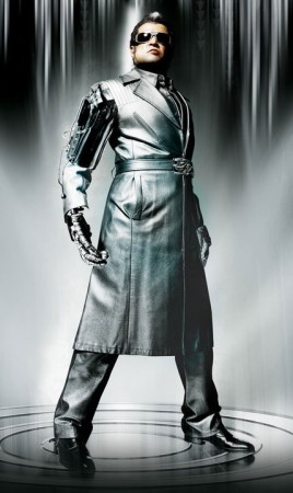 Rajinikanth in 'Endhiran' movie (Endhiran Facebook fan page)