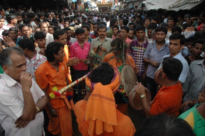 Devotees celebrating Lord Jagannath Rath Yatra. Image: Scribes INC Devotees celebrating Lord Jagannath Rath Yatra.