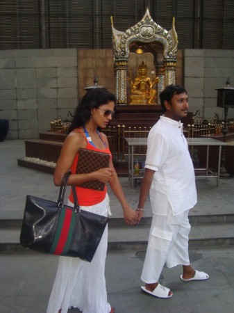Veena Malik and Hemant Madhukar. Image: Veena Malik and Hemant Madhukar