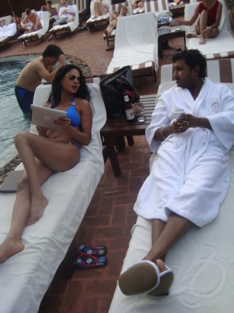 Veena Malik and Hemant Madhukar Veena Malik and Hemant Madhukar