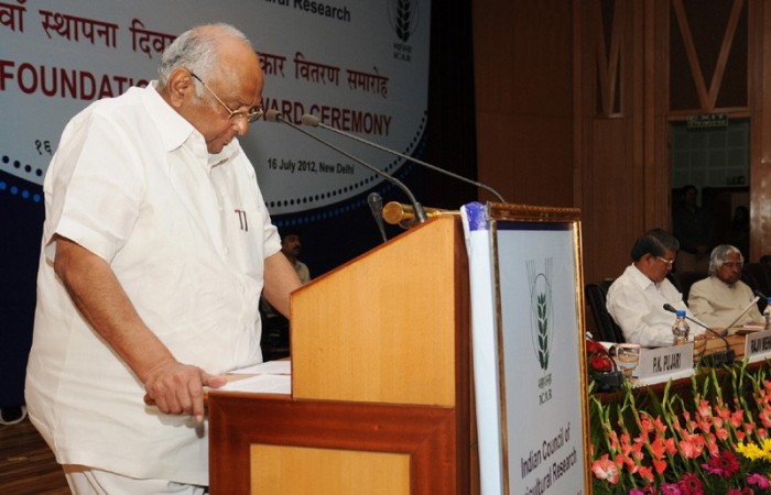 Union Minister for Agriculture and Food Processing Industries, Sharad Pawar