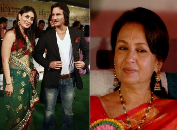 Bollywood actors Saif-Kareena and yerteryears' Sharmila Tagore