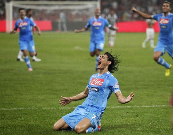 Napoli's Edinson Cavani
