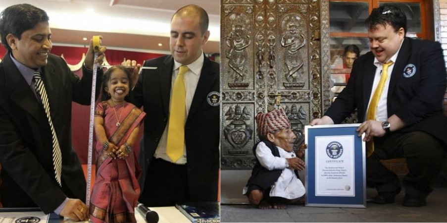 World's shortest adults