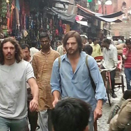 Ashton Kutcher in Delhi