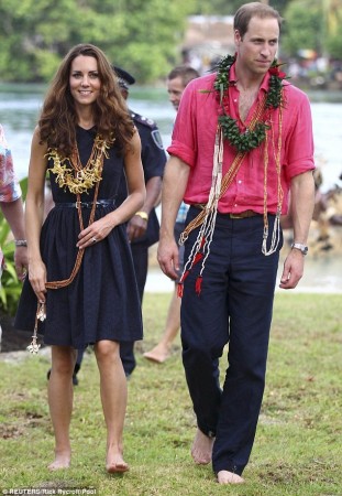 Kate Middleton and Prince William in the Solomon Islands Kate Middleton and Prince William in the Solomon Islands