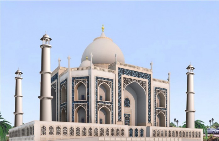 A proposed model of Taj Arabia. Pic Credit:Falconcity of Wonders Taj Mahal