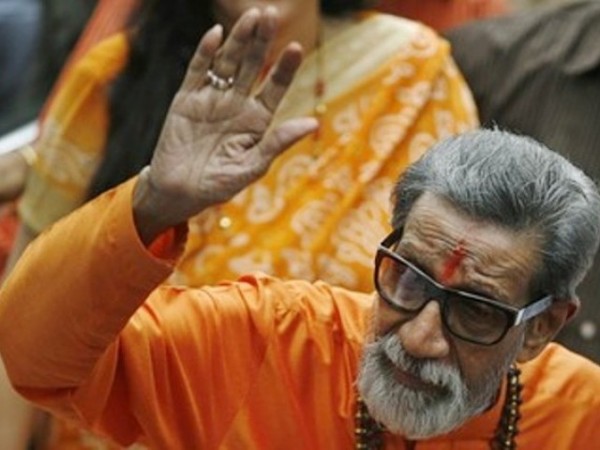 Siv Sena Chief Bal Thackeray
