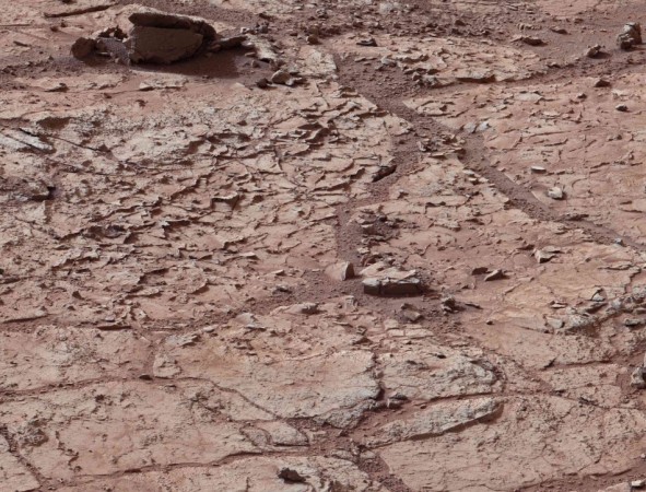 Handout of the surface of the planet Mars
