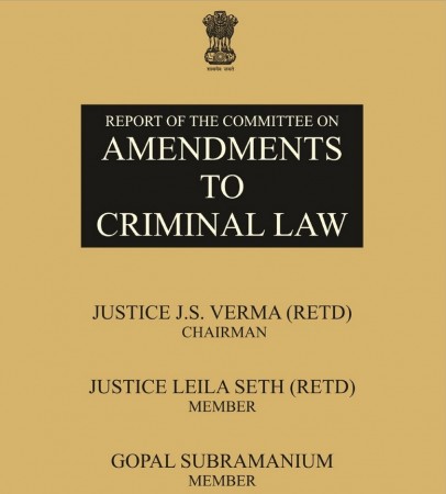 JS Verma Committee Report