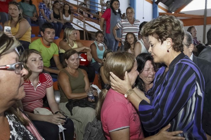 Brazil's President Rousseff consoles relatives of victims of a fire which occurred at the Boate Kiss nightclub in the southern city of Santa Maria Brazil's President Rousseff consoles relatives of victims of a fire which occurred at the Boate Kiss nightclub in the southern city of Santa Maria