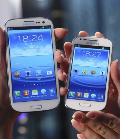 Samsung Galaxy S3 mobile devices