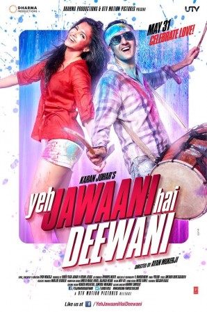 Deepika Padukone and Ranbir Kapoor in Deepika Padukone and Ranbir Kapoor in Yeh Jawaani Hai Deewani poster (Facebook)