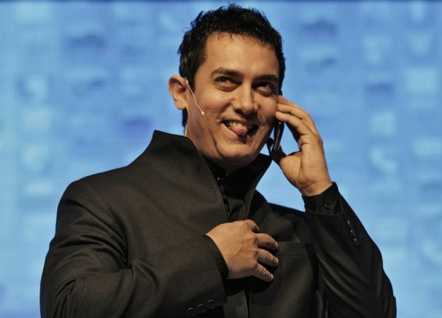 Bollywood actor Aamir Khan.