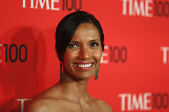 Television personality Padma Lakshmi arrives for the Time 100 gala celebrating the magazine's naming of the 100 most influential people in the world for the past year in New York, April 23, 2013. (Reuters) Padma Lakshmi